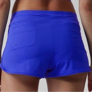 Athleta Kata Surge Swim Shorts XXS NWT Blue